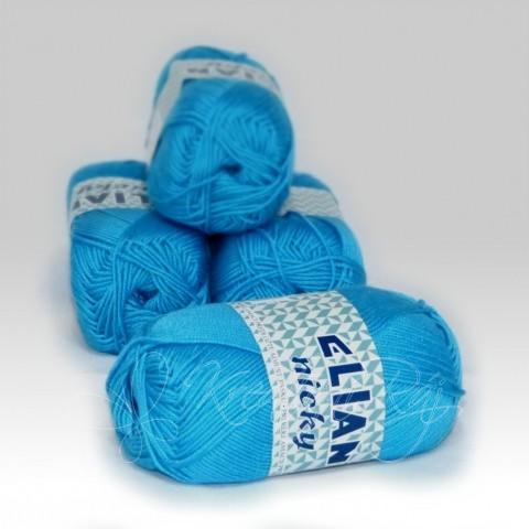 Pletací příze ELIAN nicky (235) - modrá tyrkys
