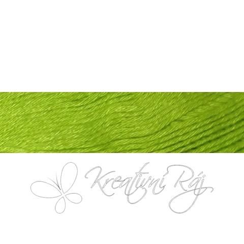 Pletací příze Bamboo Fine (612) - jasně zelená