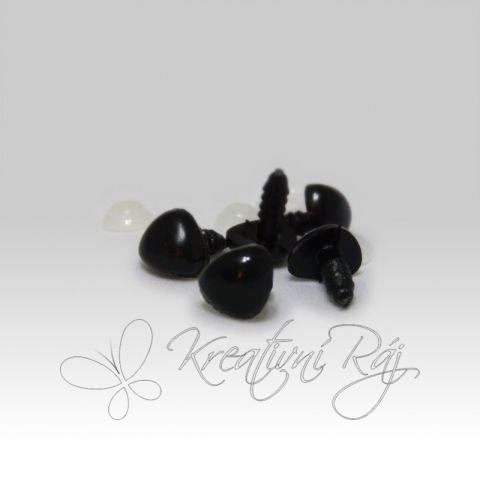 Bezpečnostní čumáček 10 mm černý