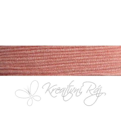 Pletací příze Jeans VH (8014) - růžovo-oranžová
