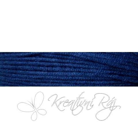 Pletací příze Jeans VH (8114) - tmavě modrá DOPRODEJ