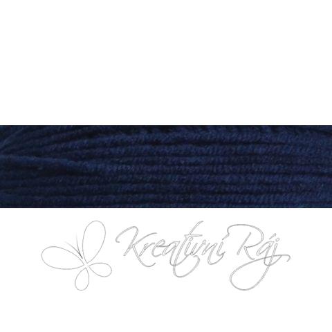 Pletací příze Jeans VH (8120) - temně modrá