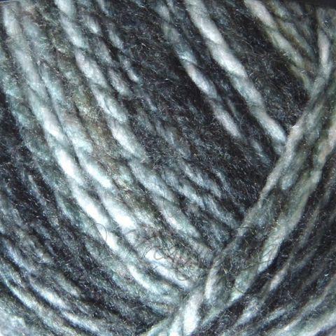Pletací příze Joy Color (5502) - černo-bílá