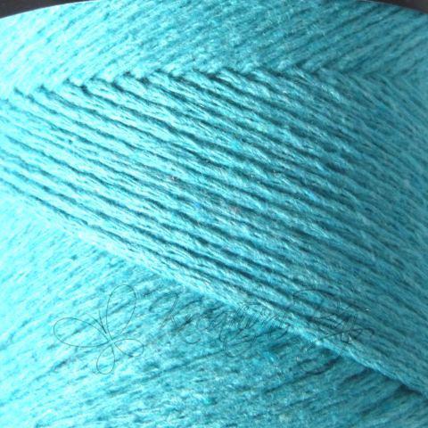 Pletací příze Cordy macrame (8116) - tyrkysovo smaragdová