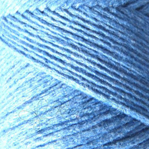 Pletací příze Cordy macrame (8117) - nebeská modrá