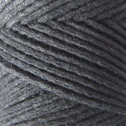 Pletací příze Cordy macrame (8120) - černá DOPRODEJ