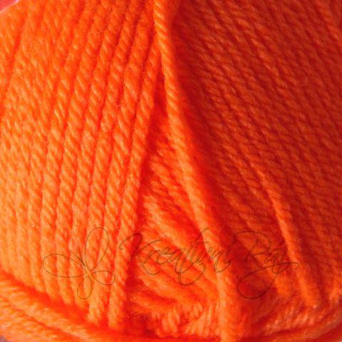 Pletací příze Everyday (70051) - neon oranžová