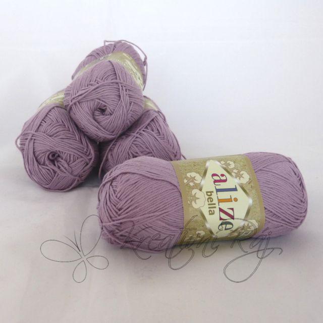 Pletací příze Bella 50g (505) - lila