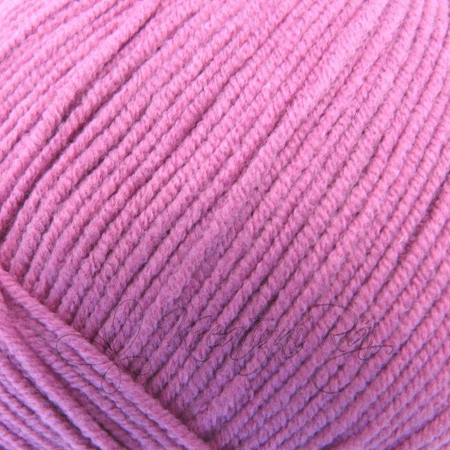 Pletací příze Jeans VH (8045) - růžovo-fialová