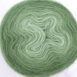 Pletací příze Angora Gold ombre batik (7297) - zelená DOPRODEJ