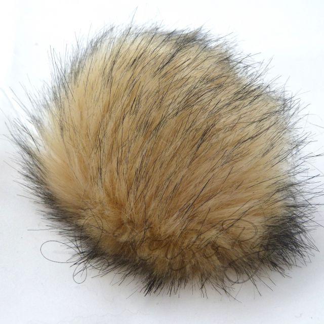 Bambule Furry Pompons béžová  (052) - 10 cm