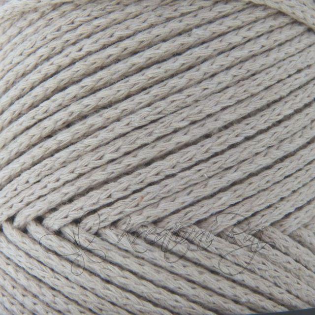 Pletací příze Cordy macrame (8214) - béžová