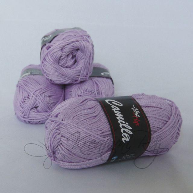 Pletací příze Camilla VH (8051) - pastelově fialová
