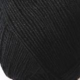 Pletací příze Socks (6001) - černá