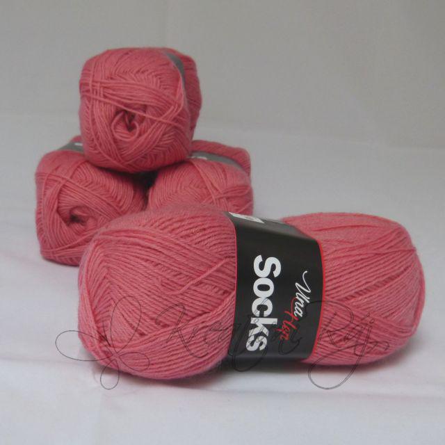 Pletací příze Socks (6033) -malinová