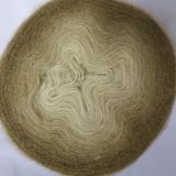 Pletací příze Angora Gold ombre batik (7355) - khaki DOPRODEJ
