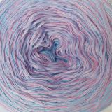 Pletací příze Butterfly - trio modrá-růžová-fialová (316)