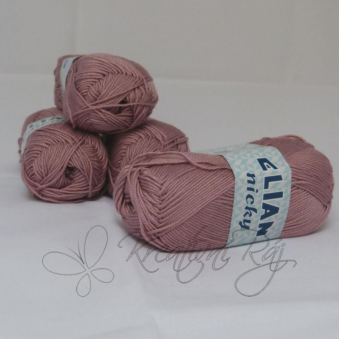 Pletací příze ELIAN nicky (2478) - starorůžová