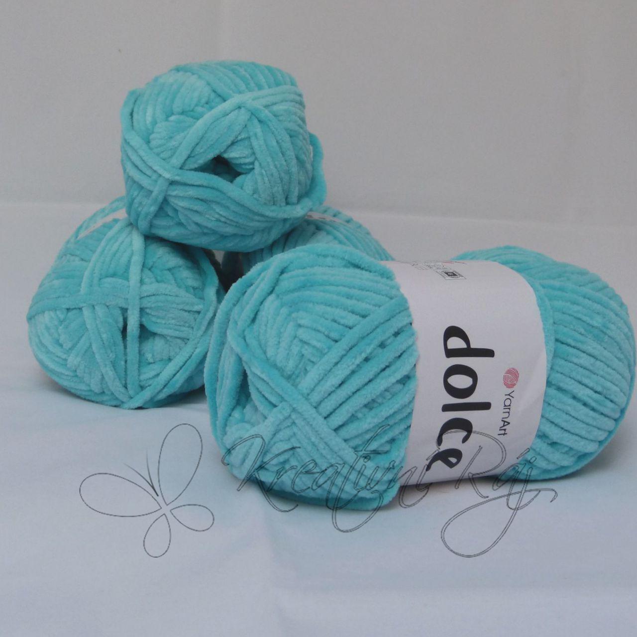 Pletací příze Dolce (746) - modrozelená