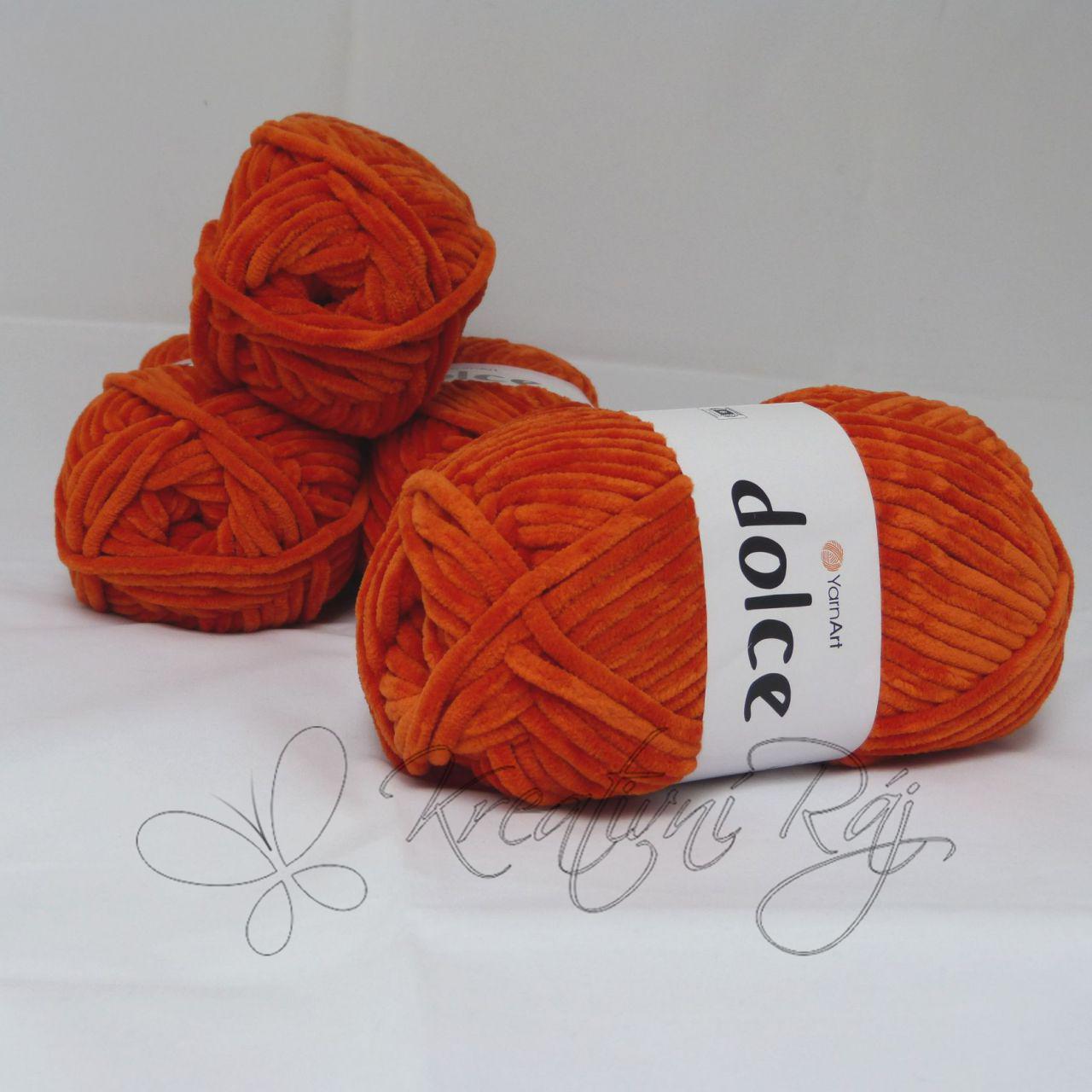 Pletací příze Dolce (778) - zrzavá