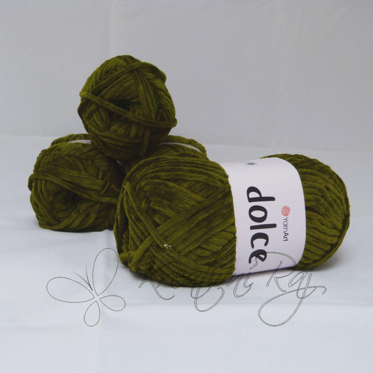 Pletací příze Dolce (772) - mechová