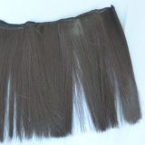 Umělé vlasy na panenku - světle hnědé rovné