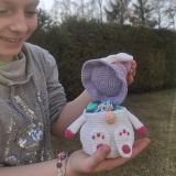 Návod - velikonoční zajíček na výslužku