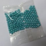 Plastové voskové korálky - tyrkysová