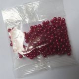 Plastové voskové korálky - fialová