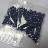 Plastové voskové korálky - tmavě modrá