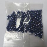 Plastové voskové korálky - borůvková