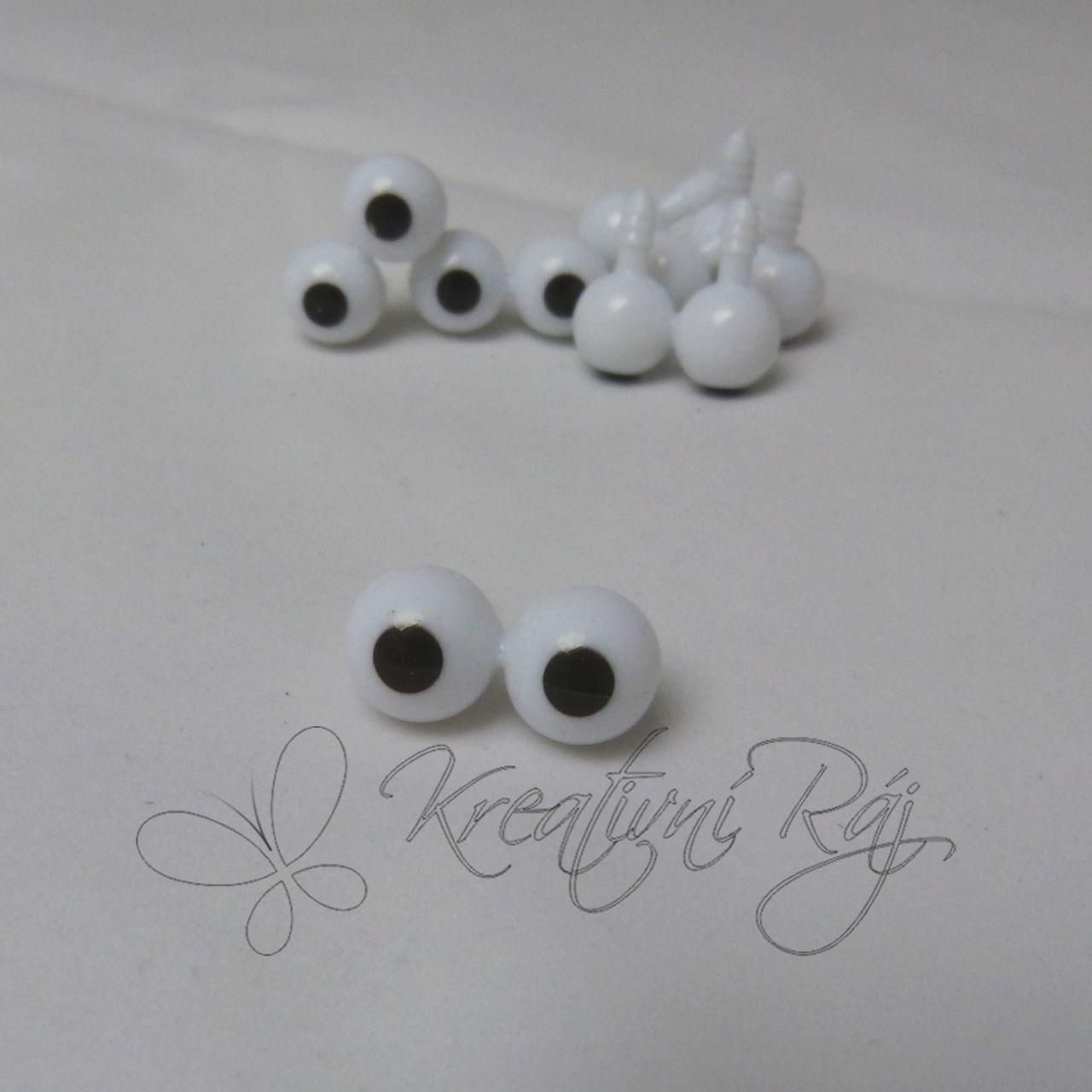 Bezpečnostní očka 3D kulatá 16 x 33 mm