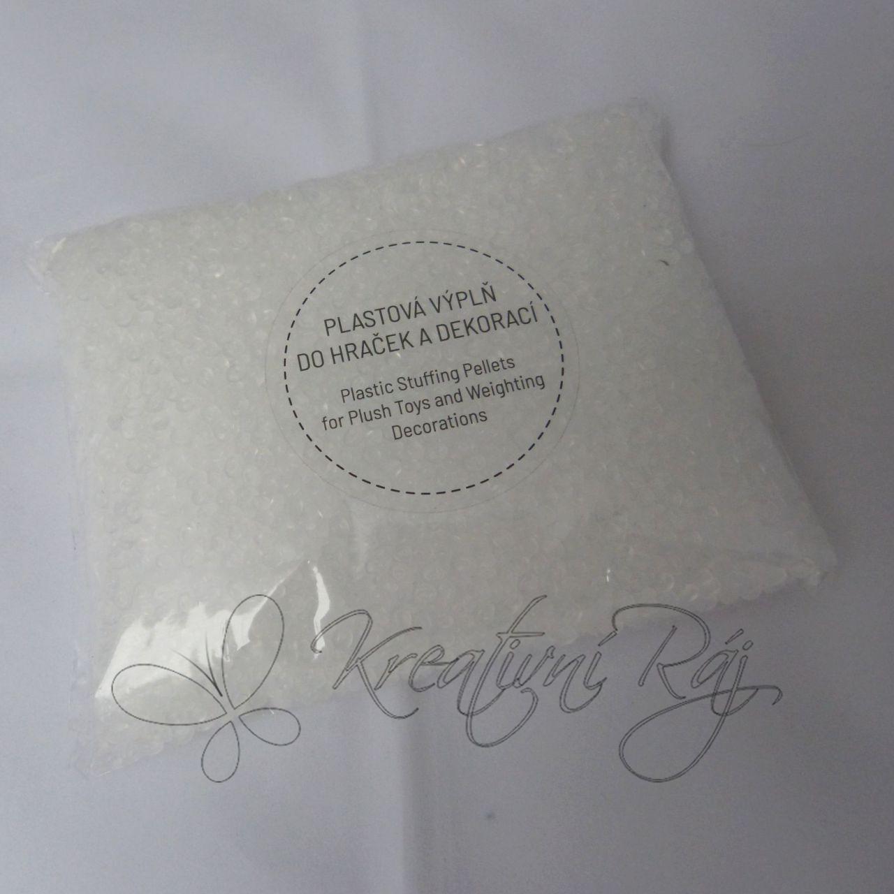 Plastové peletky s atestem do hraček - 250g