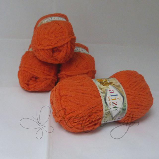 Pletací příze Softy Plus (06) - cihlová
