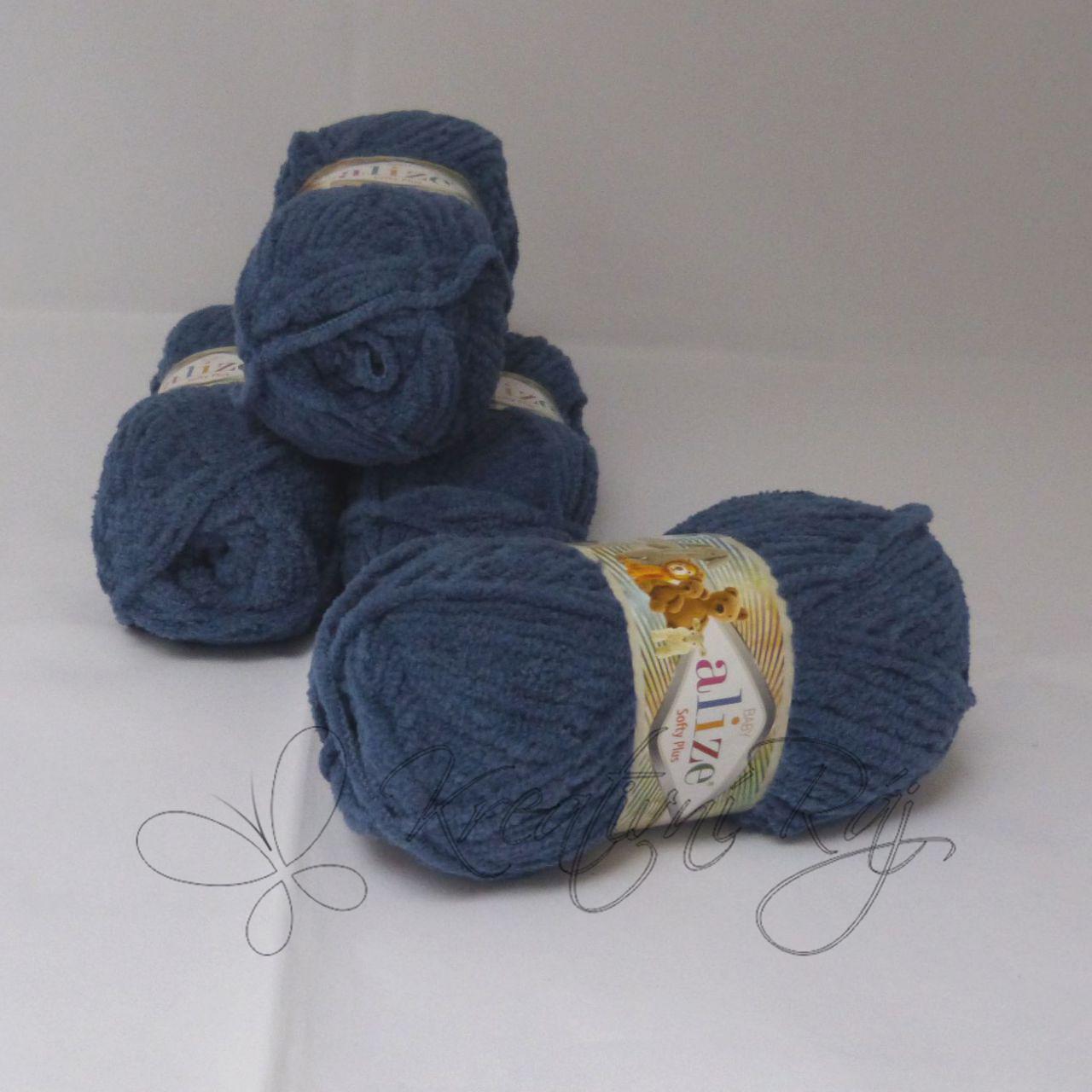 Pletací příze Softy Plus (900) - indigo