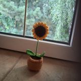 Návod - háčkovaná slunečnice