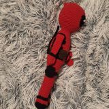 Návod - háčkovaná postavička Dead Pool