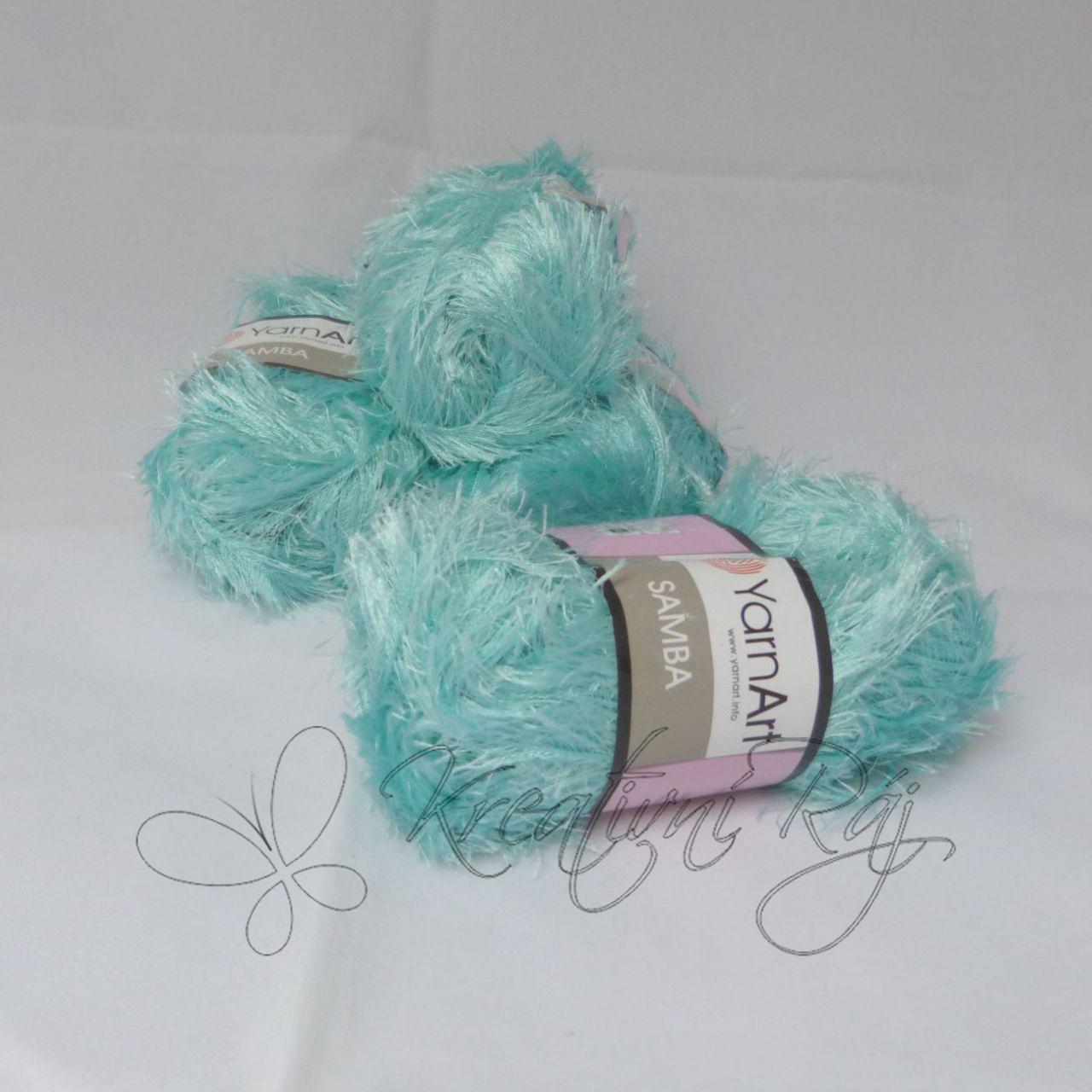 Pletací příze Samba (22) - aqua