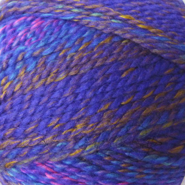 Pletací příze Everest (7042) - fialový melír