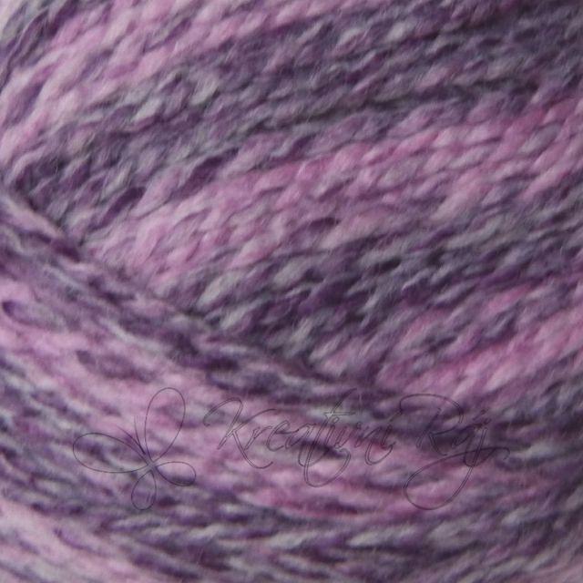 Pletací příze Everest (7023) - fialovo-růžový melír