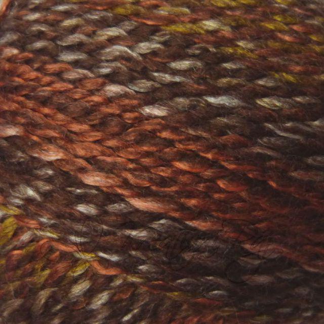 Pletací příze Everest (7053) - skořicový melír