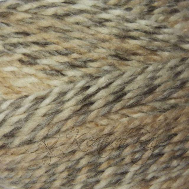 Pletací příze Everest (7024) - béžový melír