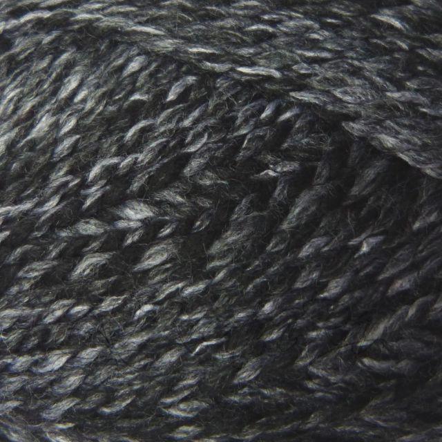 Pletací příze Everest (7040) - černo-šedý melír