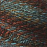 Pletací příze Everest (7046) - hnědý barevný melír