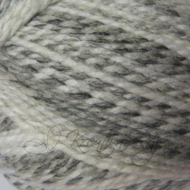 Pletací příze Everest (7035) - světle šedý melír