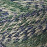 Pletací příze Everest (7055) - modro-zelený melír