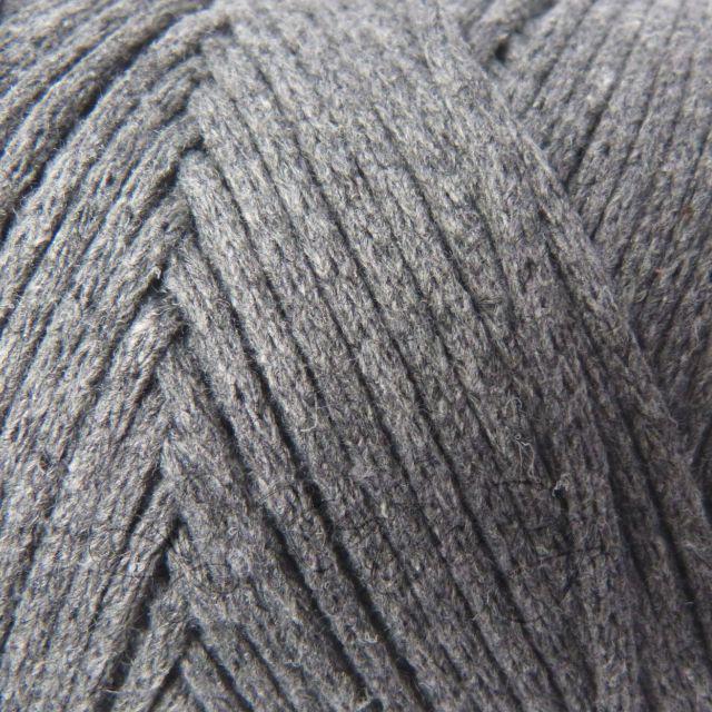 Pletací příze Cordy macrame (8235) - tmavě šedá