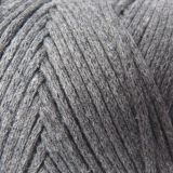 Pletací příze Cordy macrame (8235) - tmavě šedá