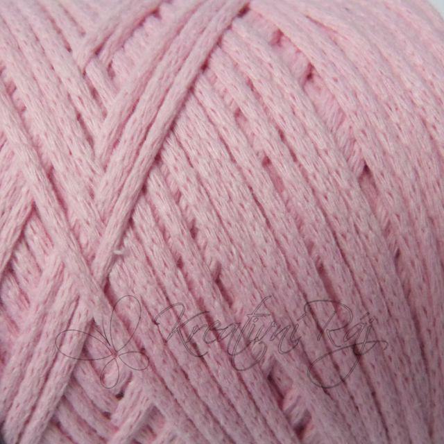 Pletací příze Cordy macrame (8004) - baby růžová