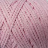 Pletací příze Cordy macrame (8004) - baby růžová